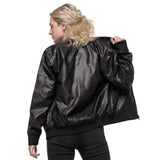 R3 Leather Bomber Jacket