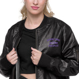 R3 Leather Bomber Jacket