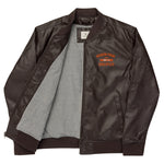 R4 Leather Bomber Jacket