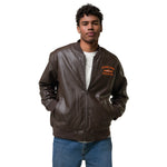 R4 Leather Bomber Jacket