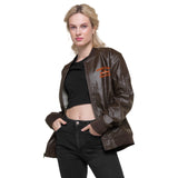 R4 Leather Bomber Jacket