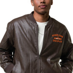 R4 Leather Bomber Jacket