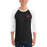 R8 3/4 sleeve raglan shirt