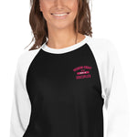 R8 3/4 sleeve raglan shirt