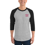 R8 3/4 sleeve raglan shirt