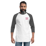 R8 3/4 sleeve raglan shirt