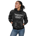 "Remember Your Creator" Unisex Champion tie-dye hoodie