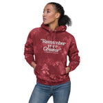 "Remember Your Creator" Unisex Champion tie-dye hoodie