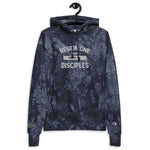 R1 Unisex Champion tie-dye hoodie