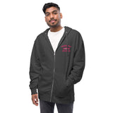 R8 Unisex fleece zip up hoodie