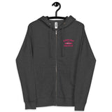 R8 Unisex fleece zip up hoodie