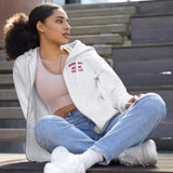 R8 Unisex fleece zip up hoodie