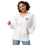 R8 Unisex fleece zip up hoodie