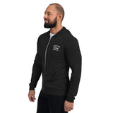 R3 Unisex zip hoodie