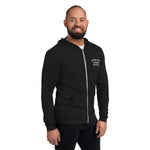 R3 Unisex zip hoodie