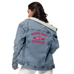 R8 Unisex denim sherpa jacket