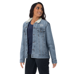 STL- Unisex denim sherpa jacket