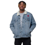 R8 Unisex denim sherpa jacket